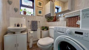 CLOAKROO/WC & UTILITY ROOM- click for photo gallery